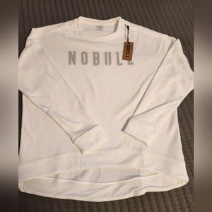 NOBULL Women's Crew Sweatshirt (White)